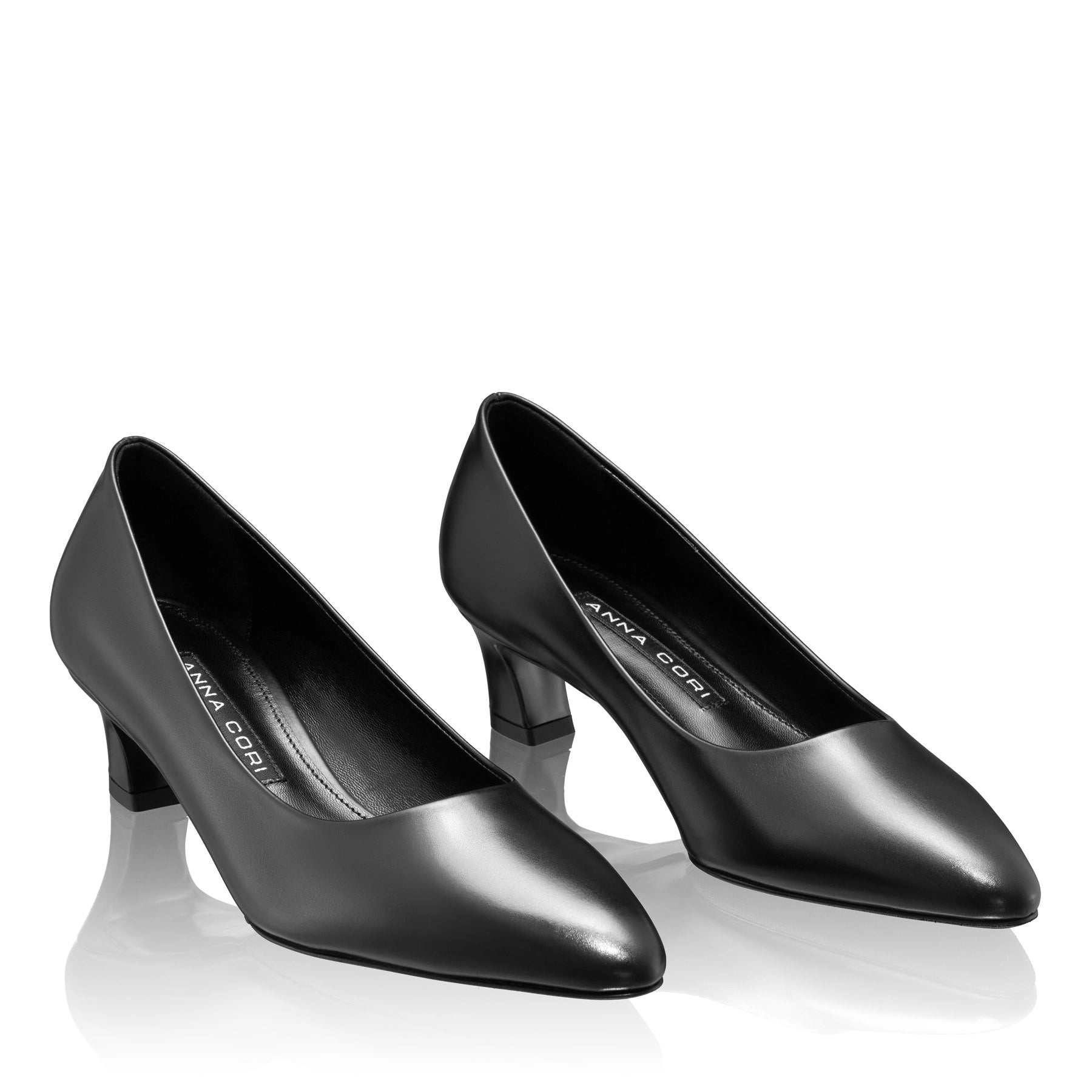 Pantofi Dama Eleganti 8218 Vitello Negru