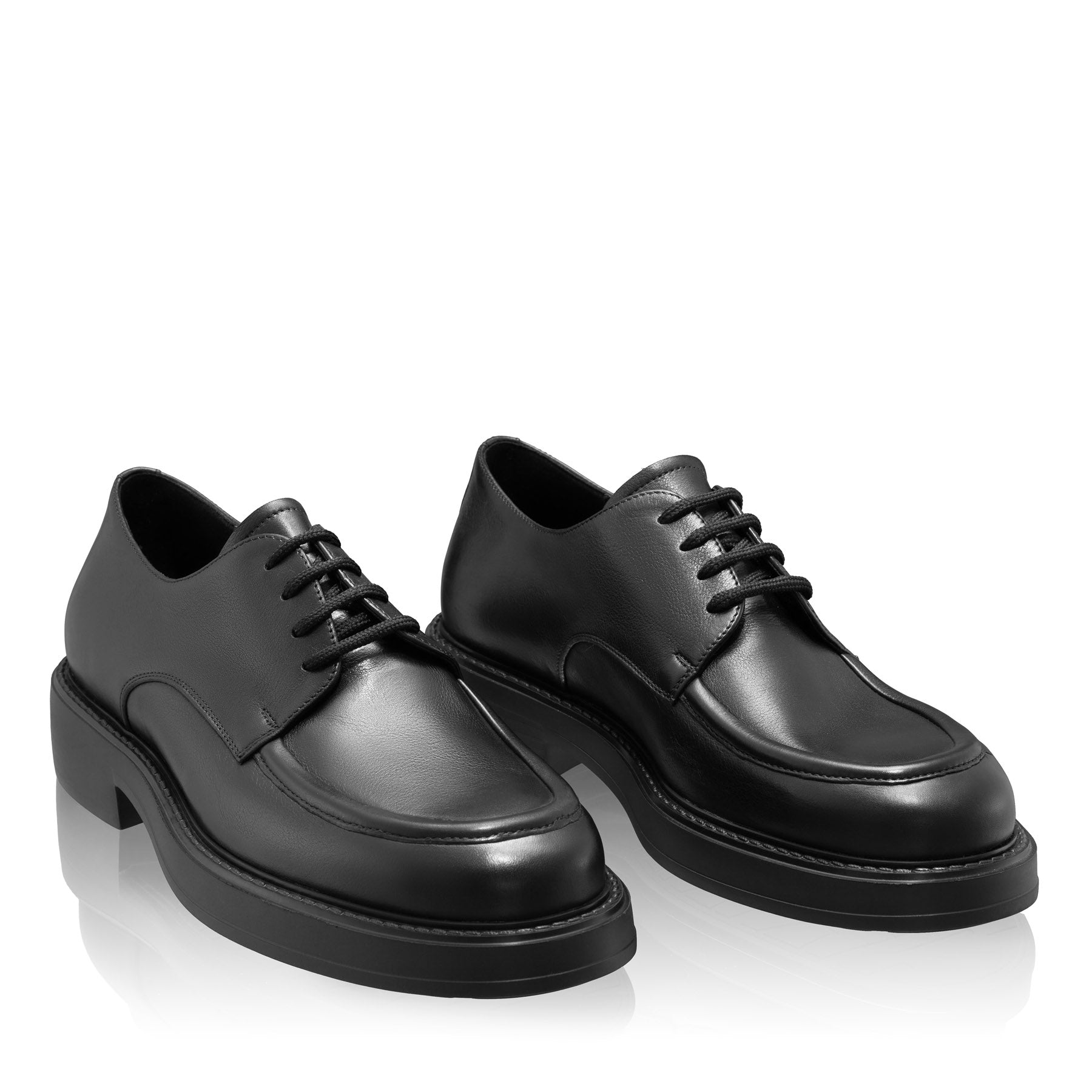 Pantofi Casual Barbati 7665 Vitello Negru