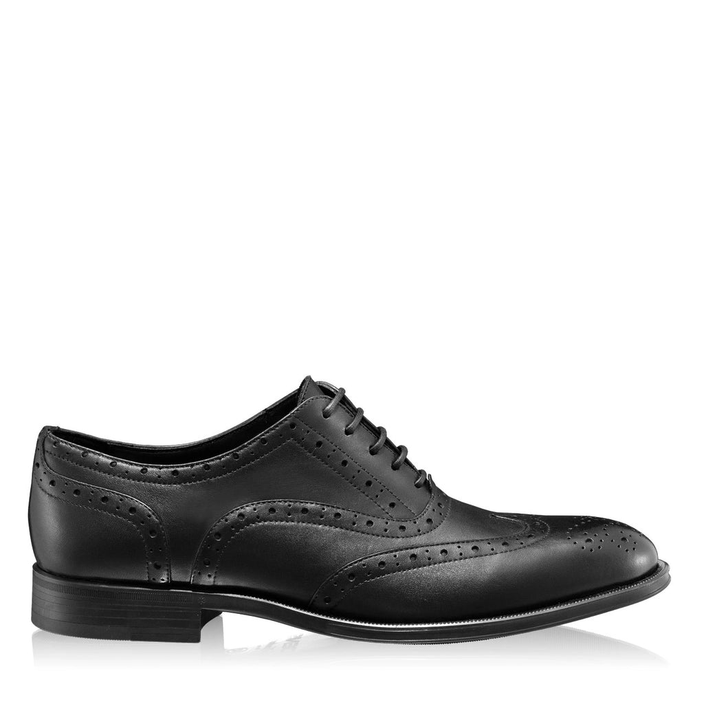 Pantofi Eleganți Bărbați 7071 Vitello Negru