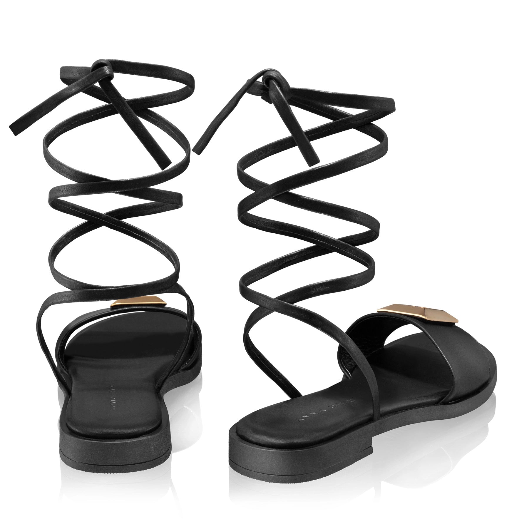 Sandale Dama 7564 Vitello Negru