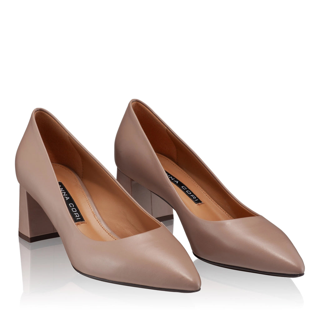Pantofi Eleganti Dama 7550 Vitello Poudre