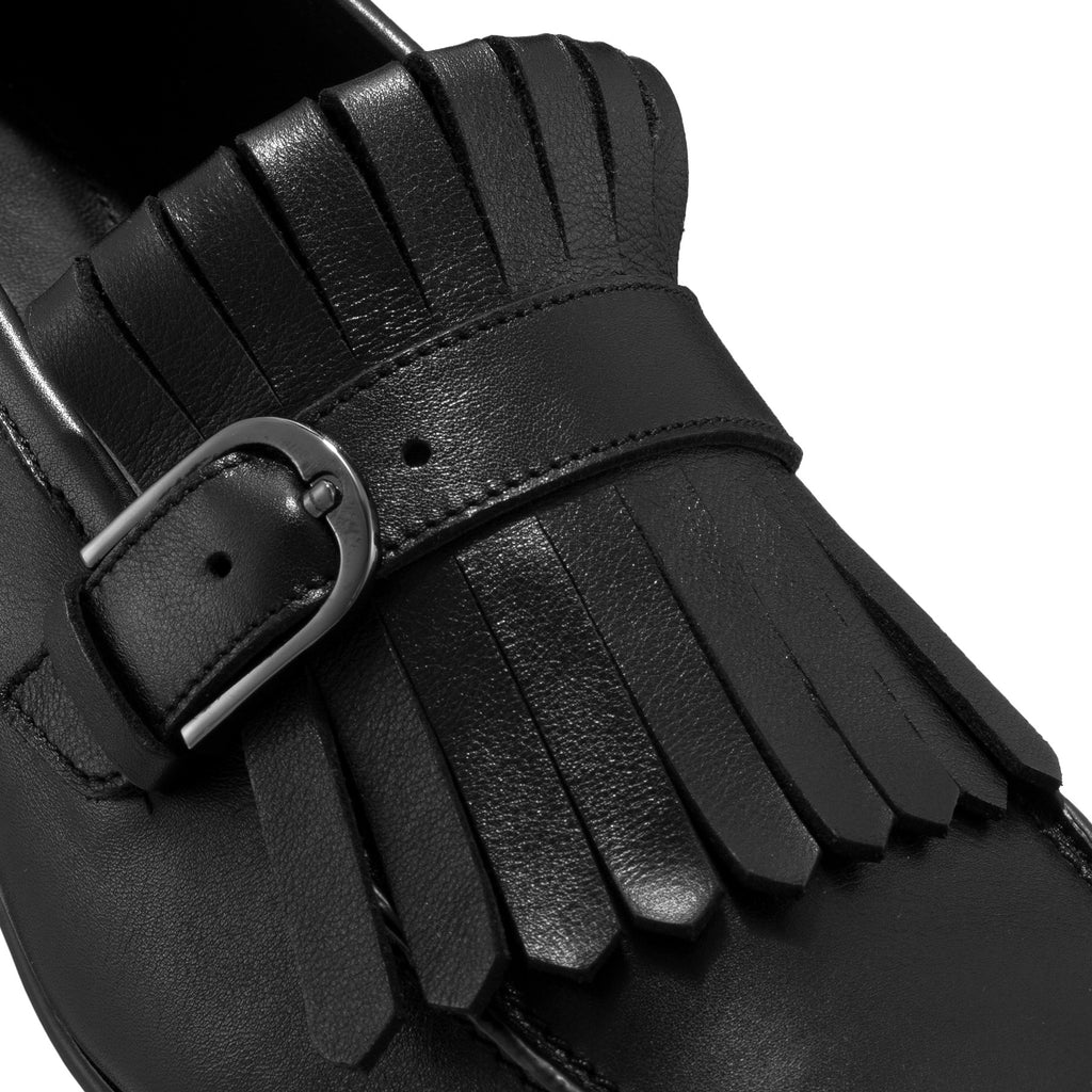 Pantofi Eleganti Barbati 7357 Vitello Negru