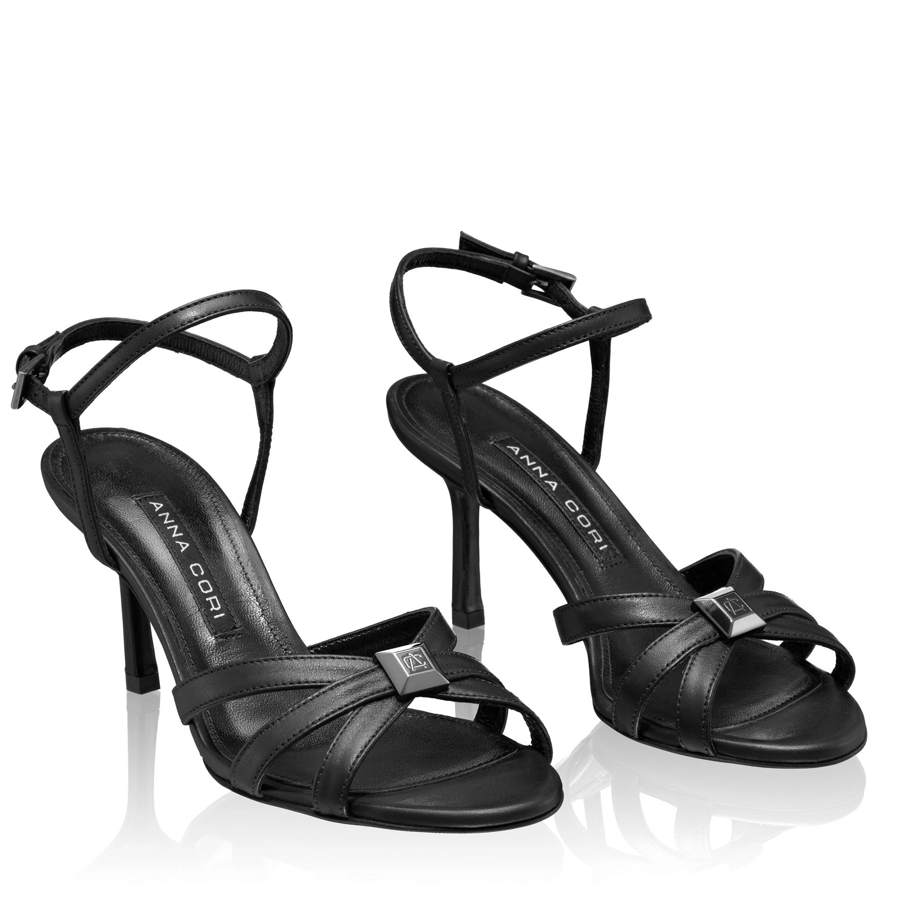 Sandale Dama 8119 Vitello Negru