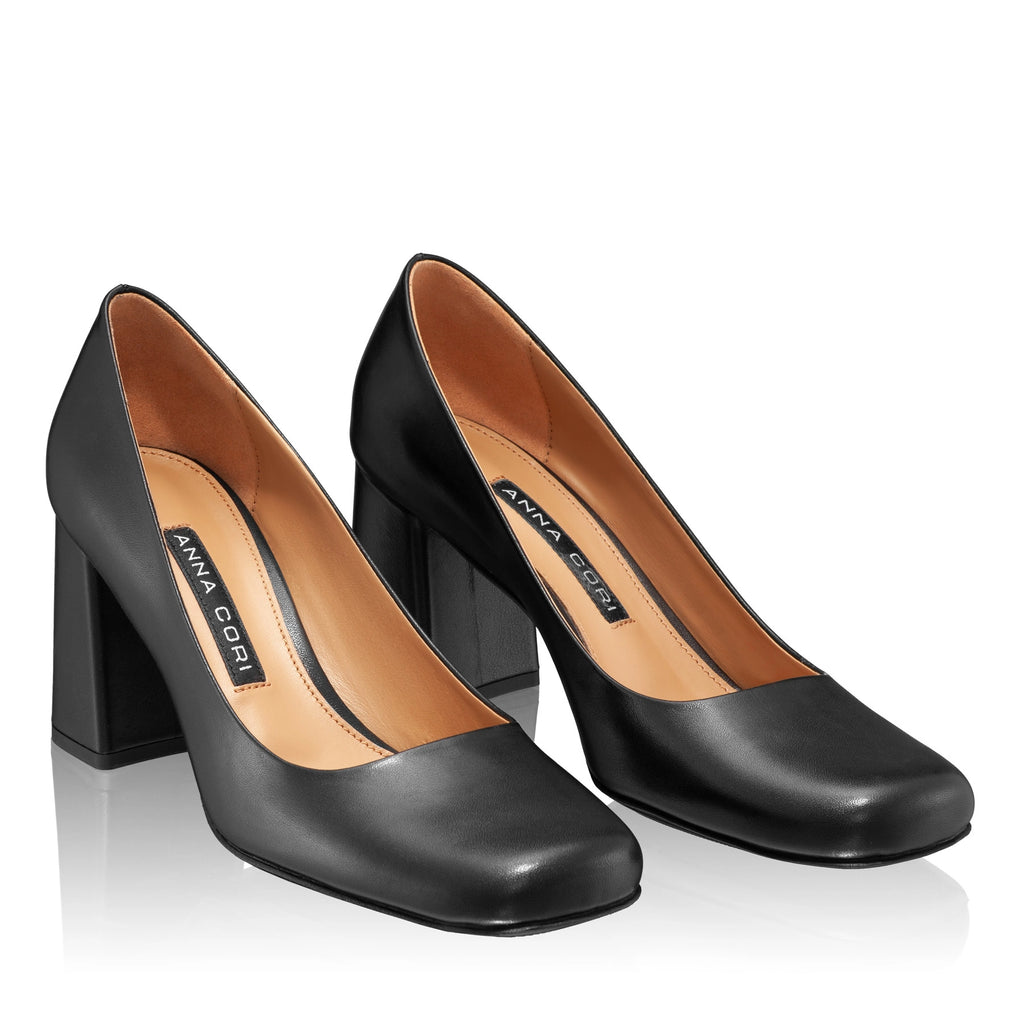 Pantofi Eleganti Dama 6335 Vitello Negru