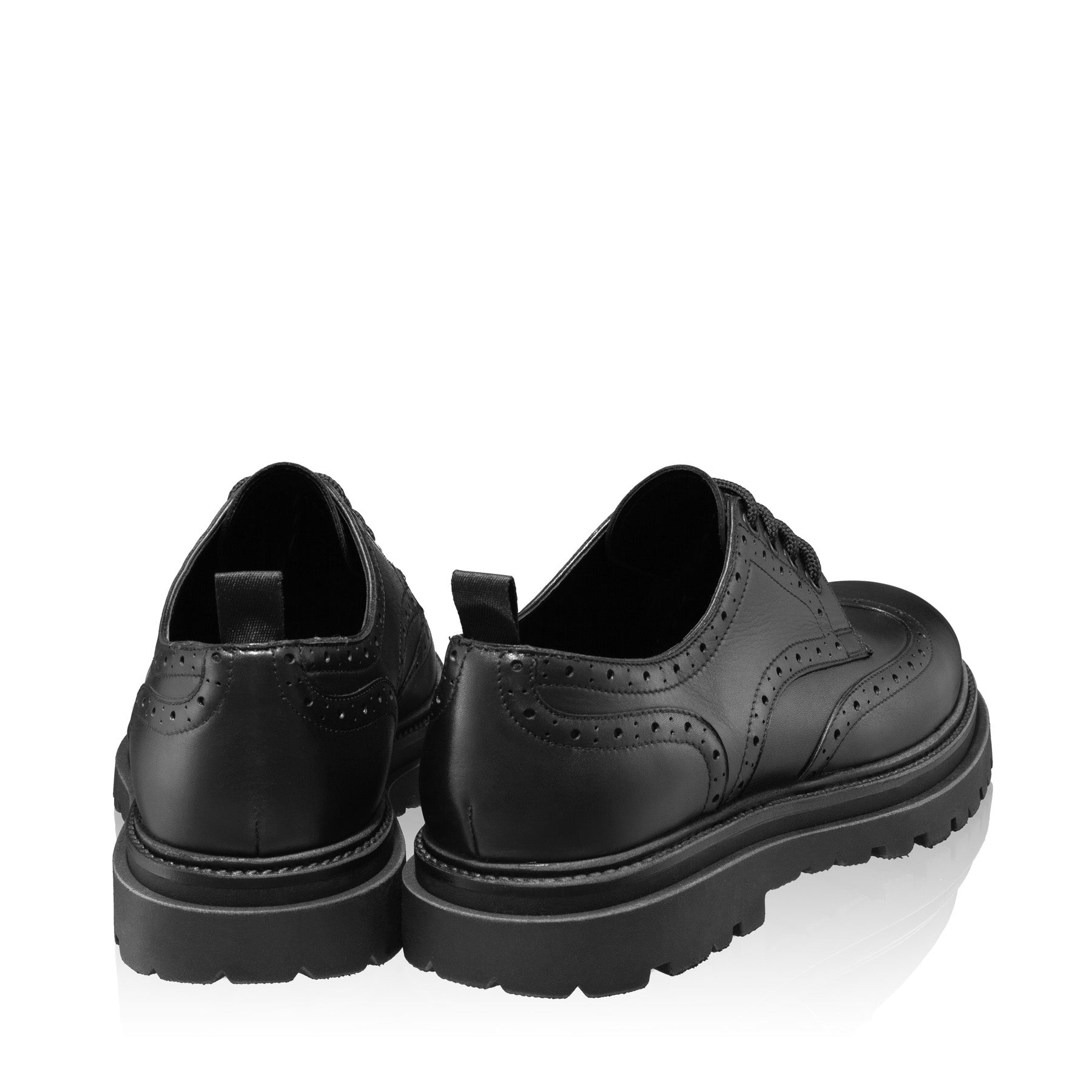 Pantofi Casual Barbati 7319 Vitello Negru