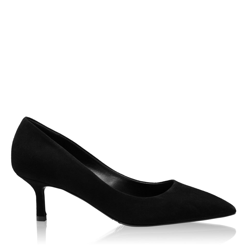 Pantofi Eleganti Dama 8087 Camoscio Negru