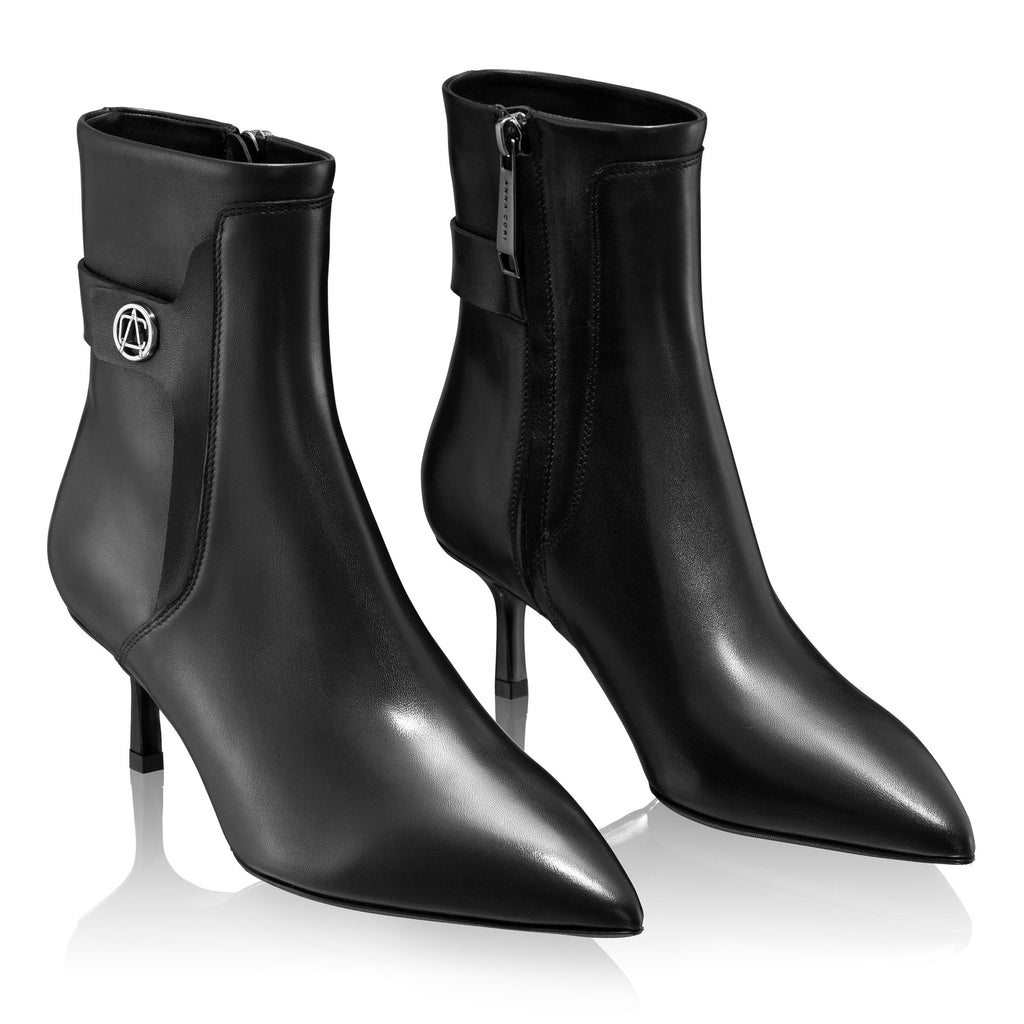 Botine Dama 8194 Vitello Negru