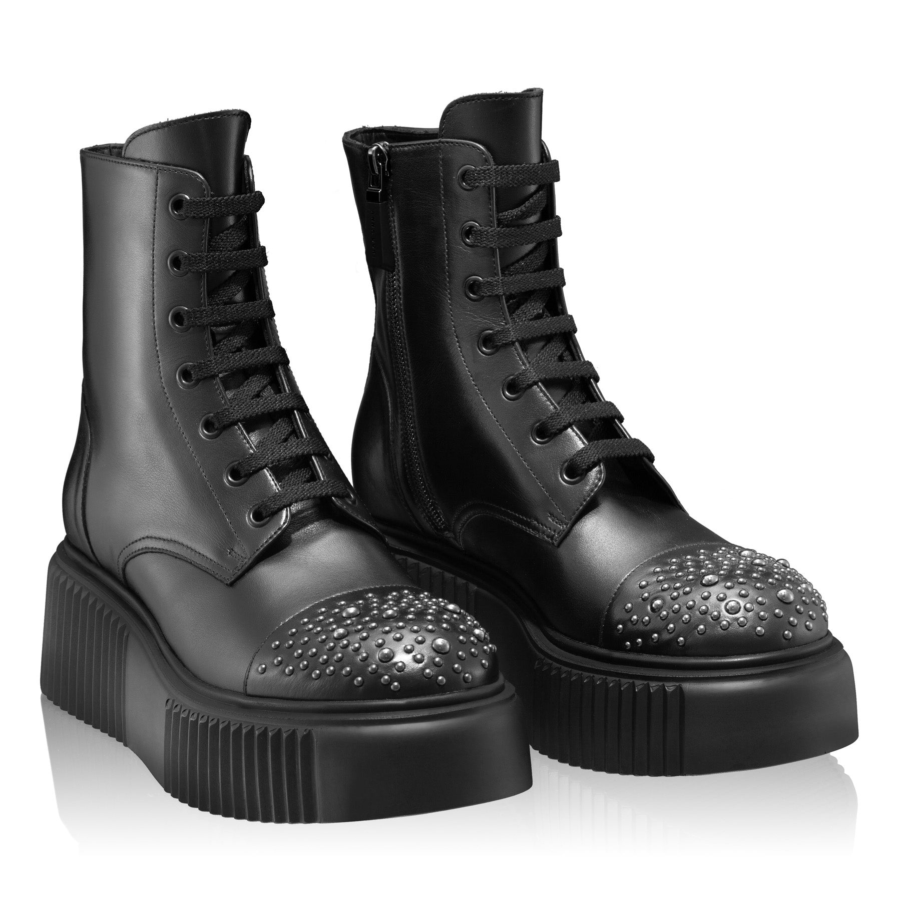 Ghete Dama 7261 Vitello Negru