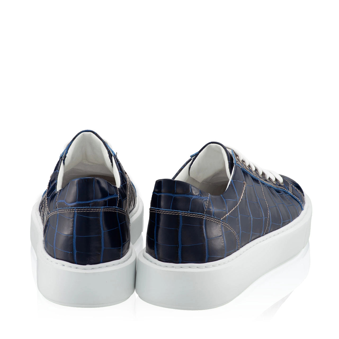 Pantofi Sport Barbati 6897 Croco Blue