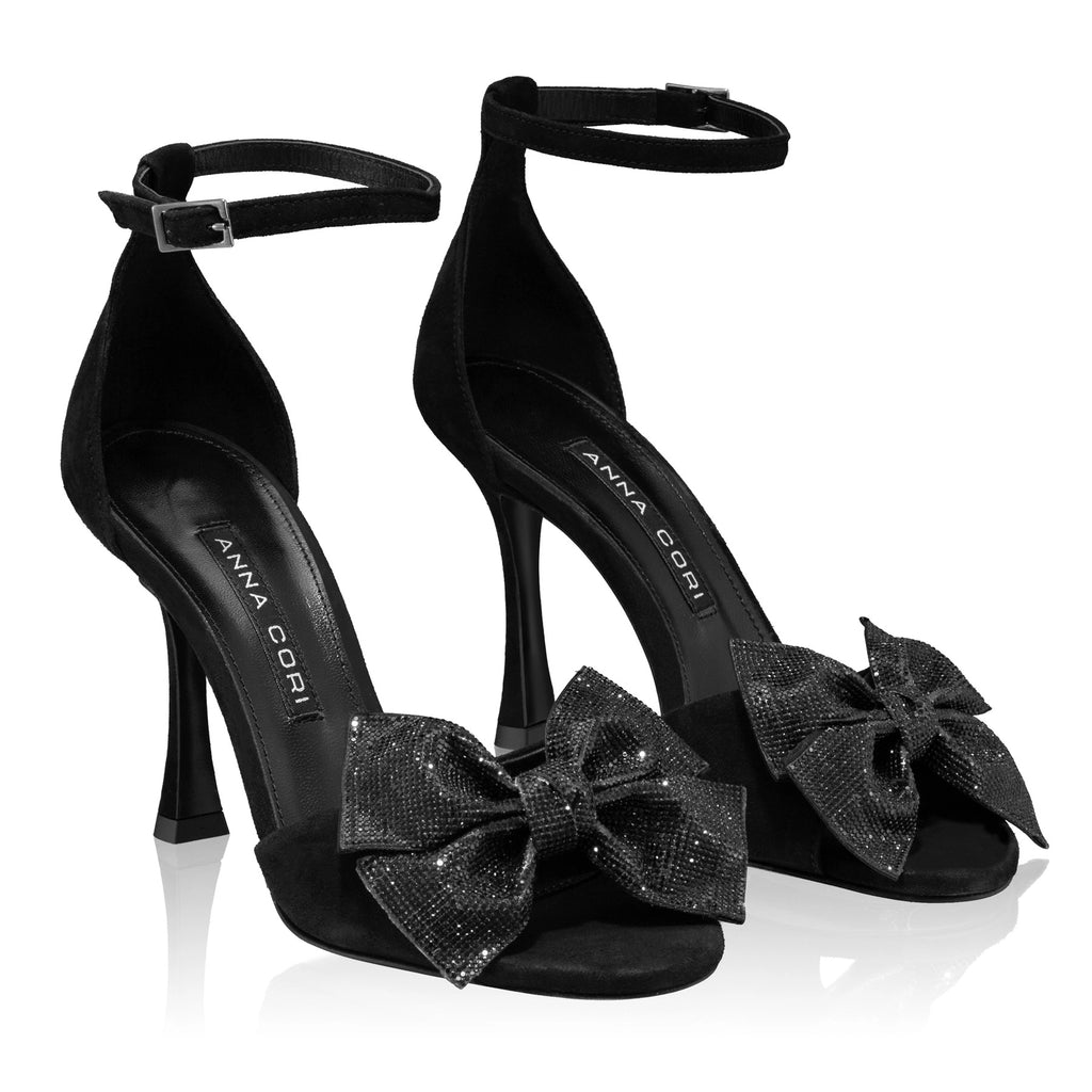 Sandale Dama 6161 Camoscio Negru