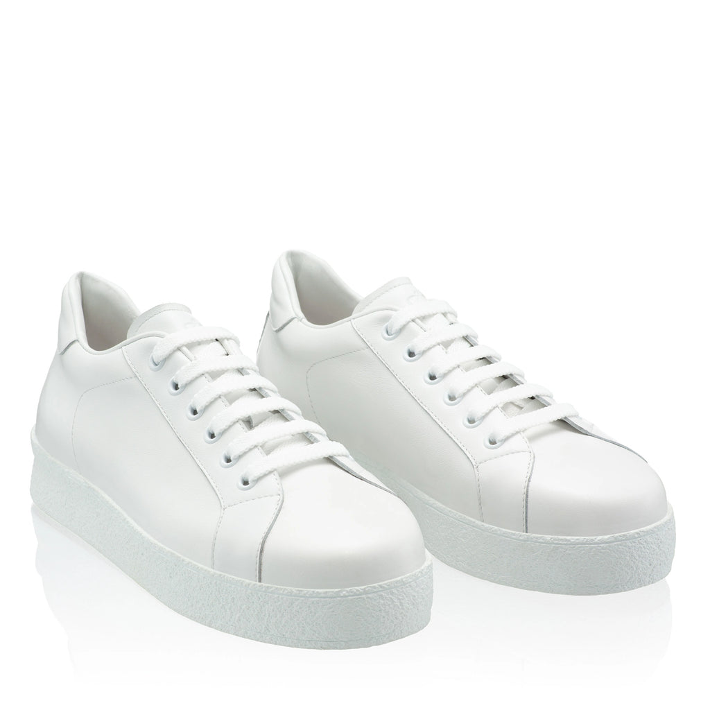 Pantofi Sport Dama 8017 Vitello Alb