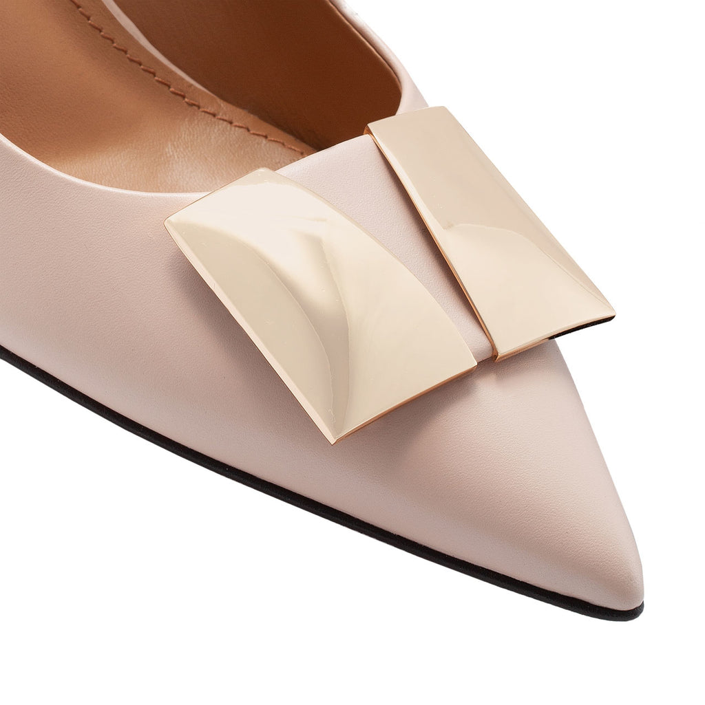 Pantofi Eleganti Dama 6149 Vitello Nude