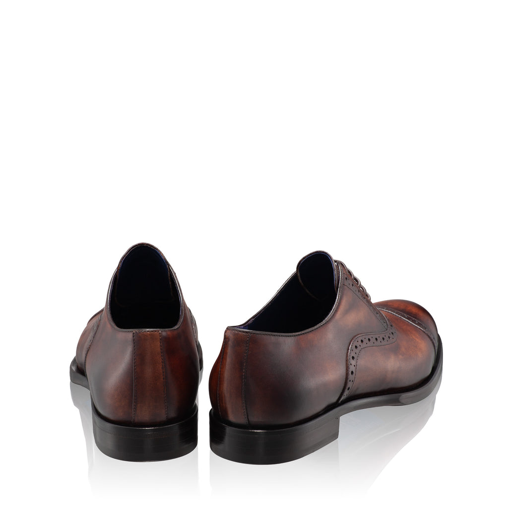 Pantofi Eleganti Barbati 7738 Vitello Maro