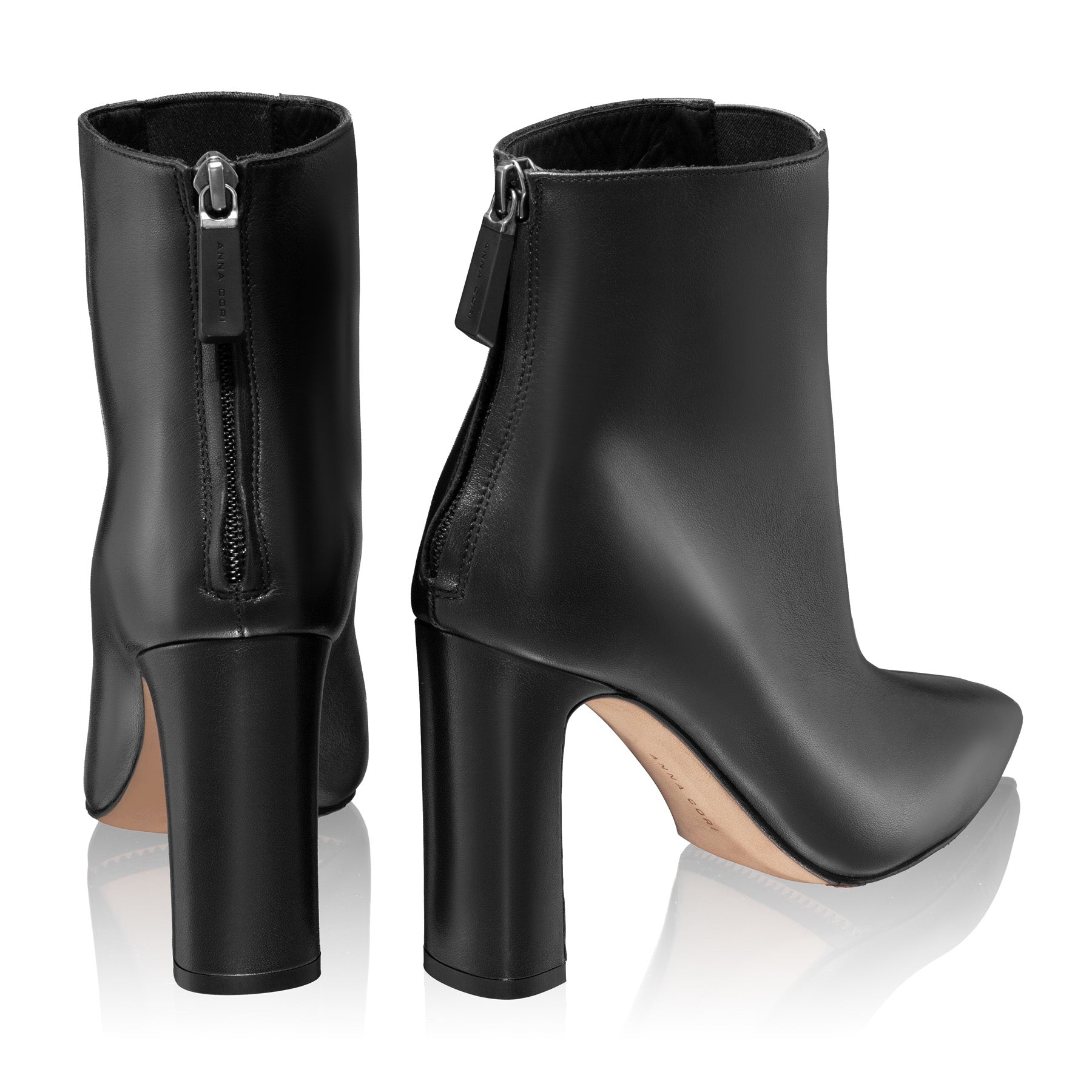 Botine Dama 7871 Vitello Negru