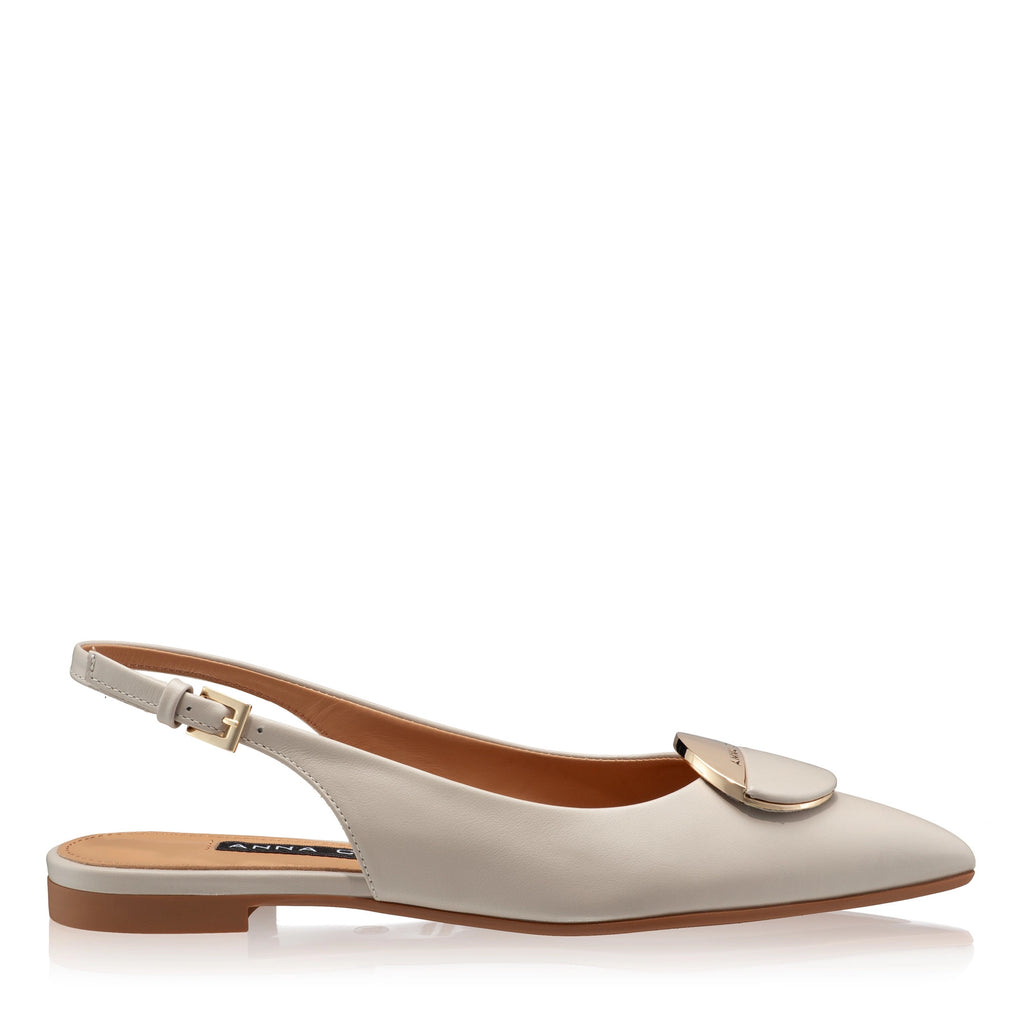 Balerini Dama 7505 Vitello Avorio