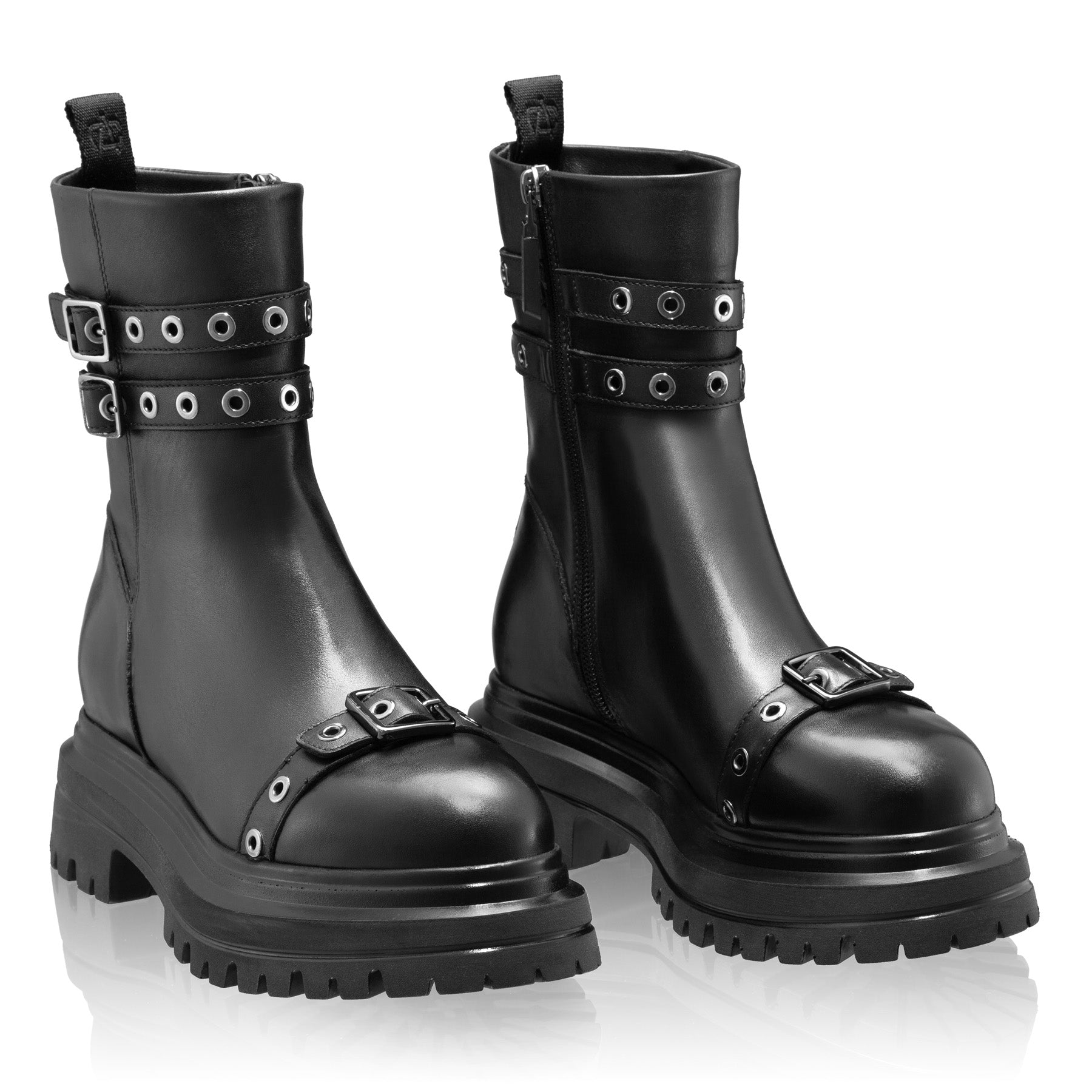 Ghete Dama 8176 Vitello Negru