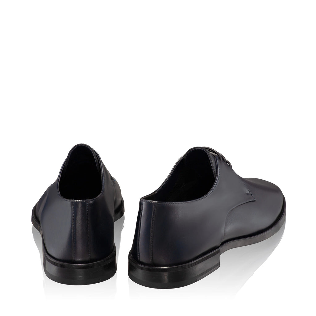 Pantofi Eleganti Barbati 7345 Vitello Blue