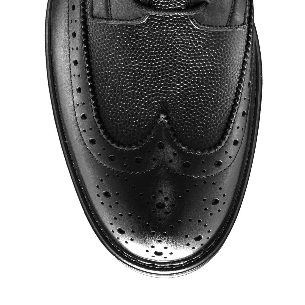 Ghete Barbati 7053 Vitello Stamp Negru