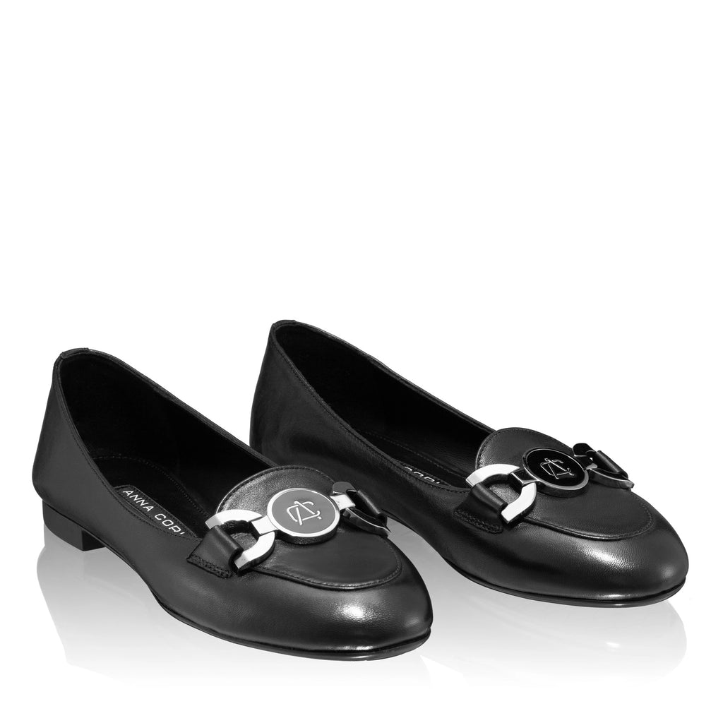 Balerini Dama 7556 Nappa Negru