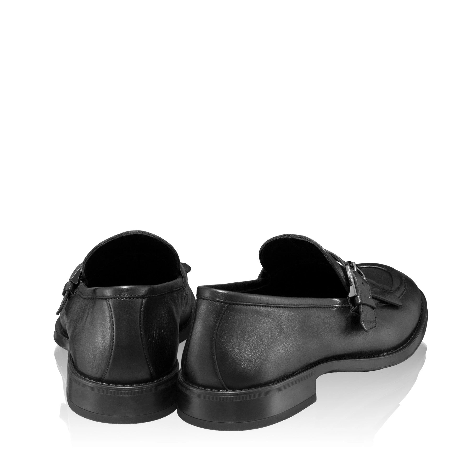Pantofi Eleganti Barbati 7611 Vitello Negru