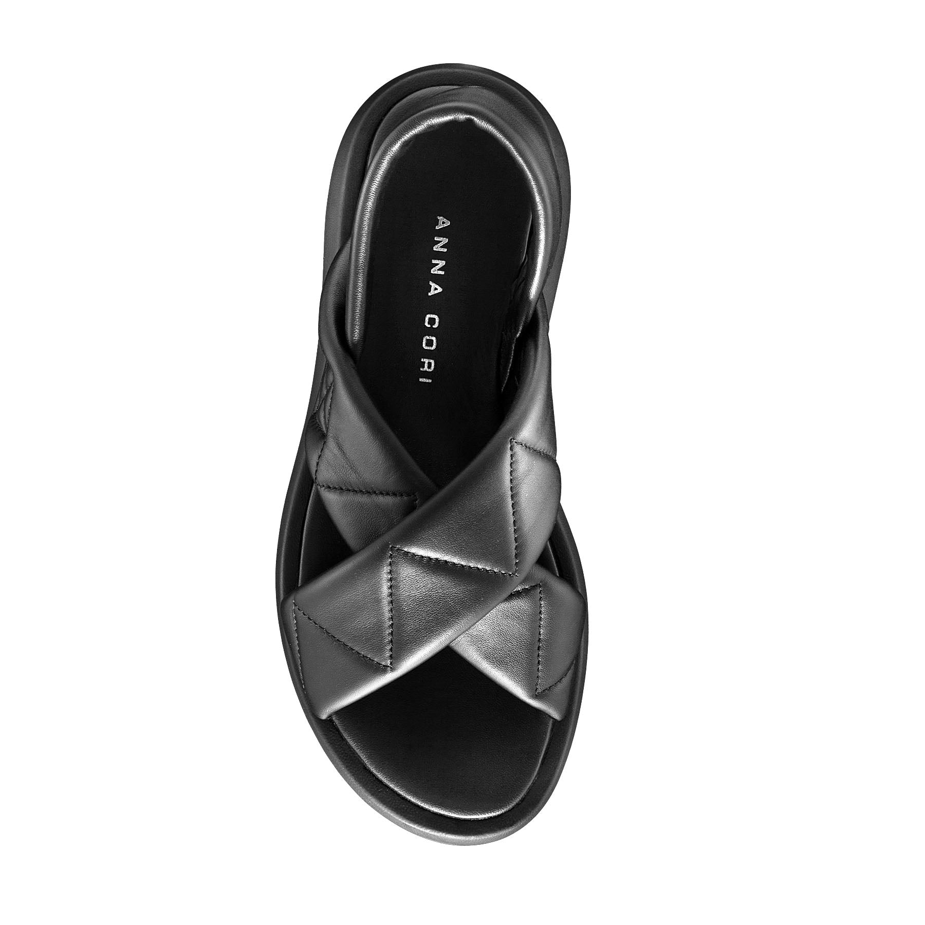 Sandale Dama 6185 Nappa Negru