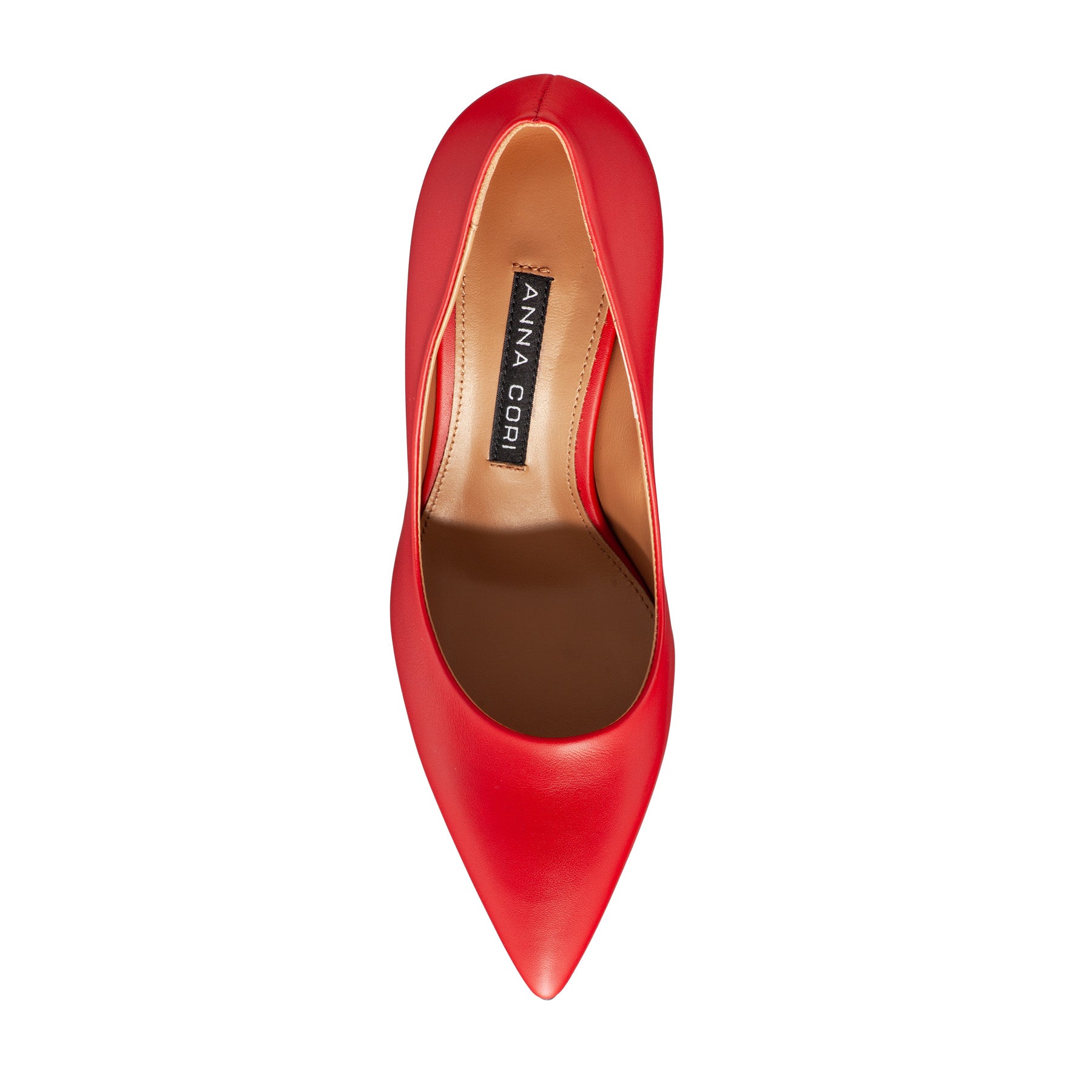 Pantofi Eleganti Dama 8026 Vitello Rosu