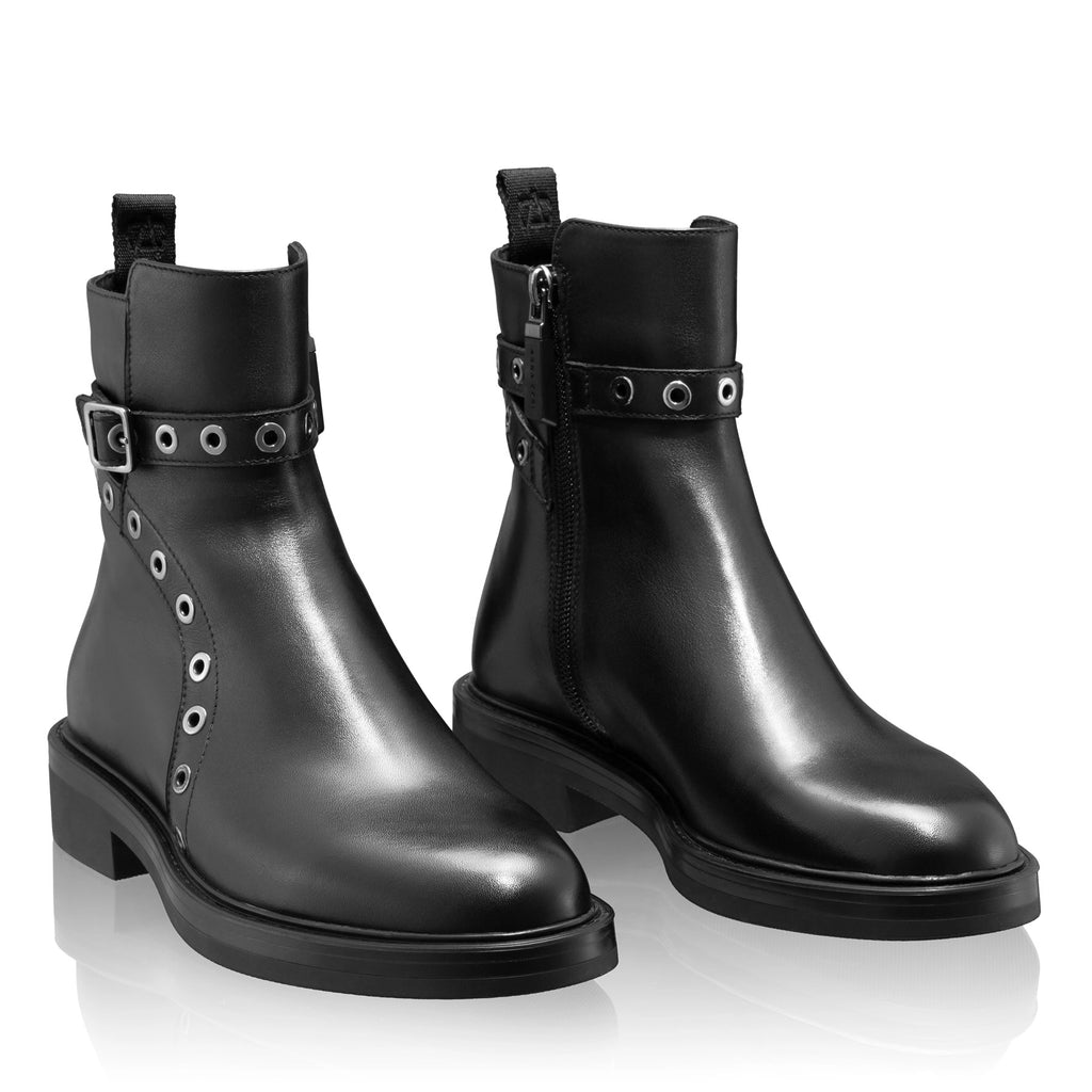 Ghete Dama 8167 Vitello Negru