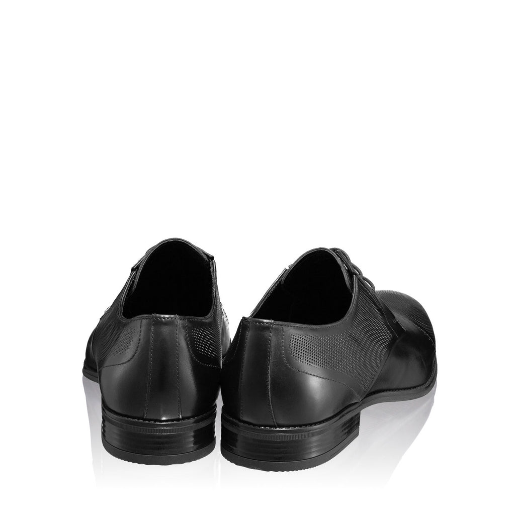 Pantofi Eleganti Barbati 6856 Vitello Foro Negru