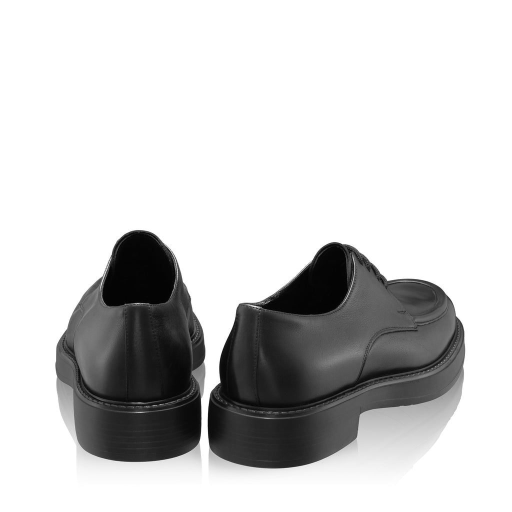 Pantofi Casual Barbati 7665 Vitello Negru