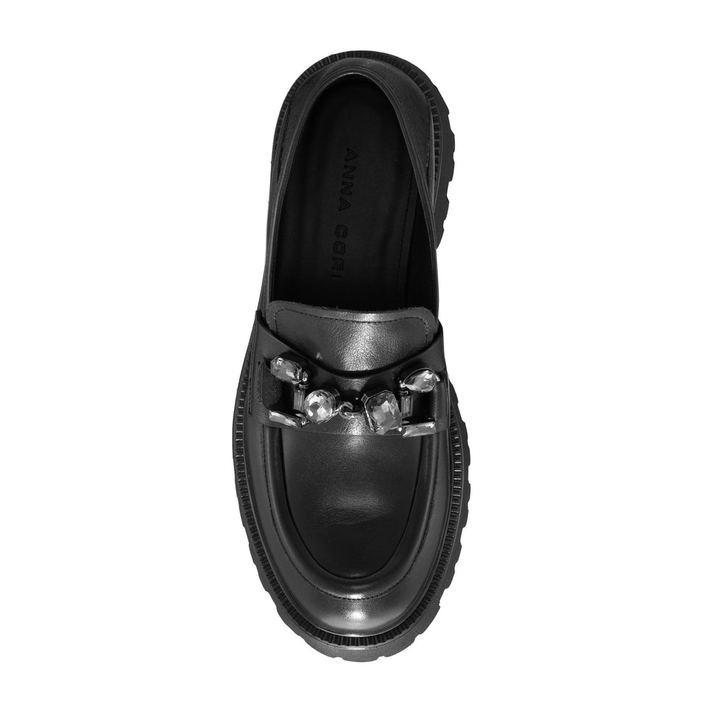 Pantofi Casual Dama 7596 Vitello Negru
