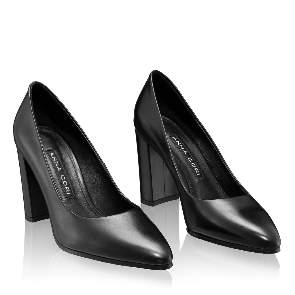 Pantofi Eleganti Dama 8242 Vitello Negru