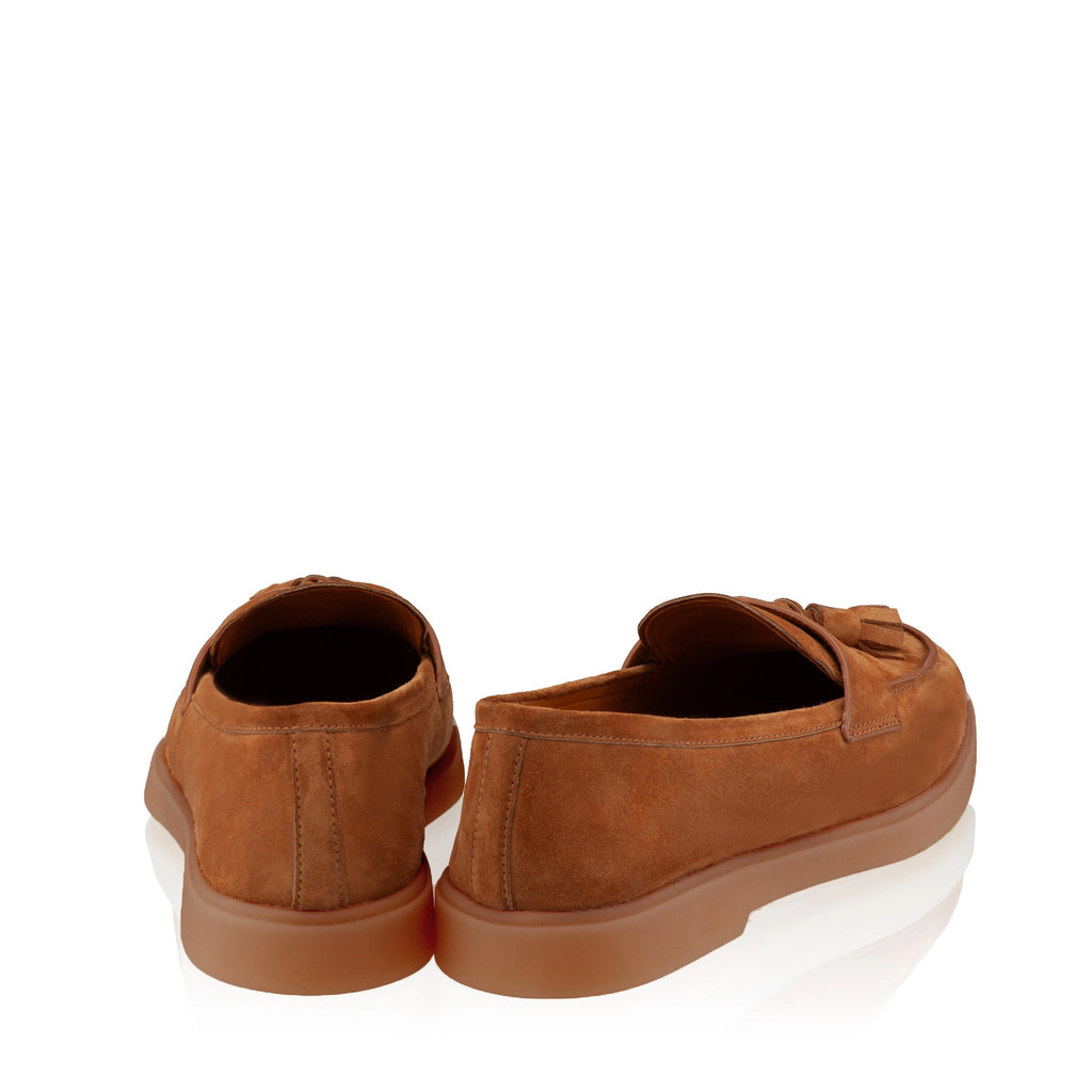 Pantofi Casual Dama 7517 Camoscio Cuoio