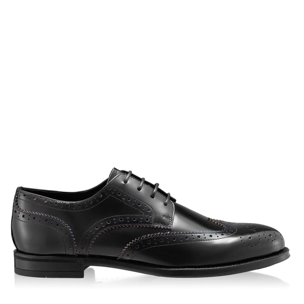 Pantofi Eleganti Barbati 7020 Abrazivato Negru