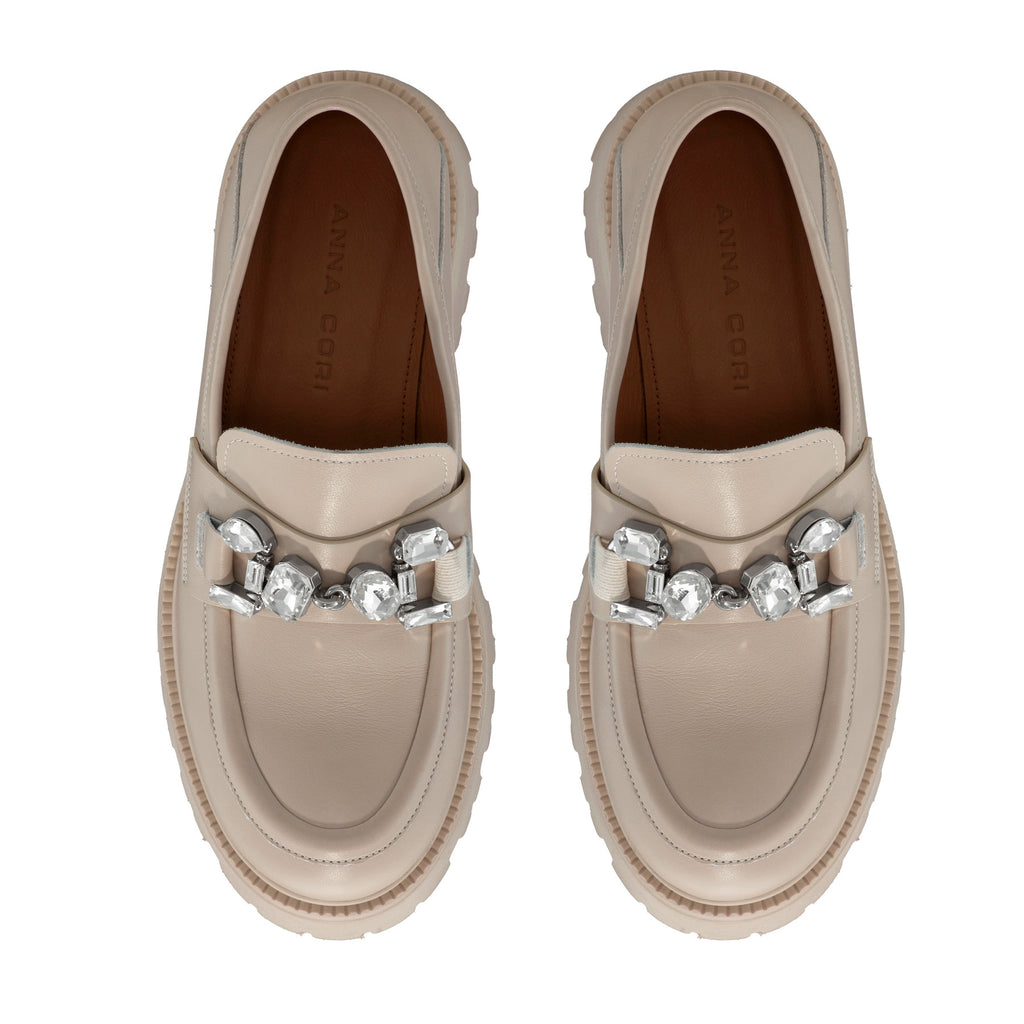 Pantofi Casual Dama 7596 Vitello Panna