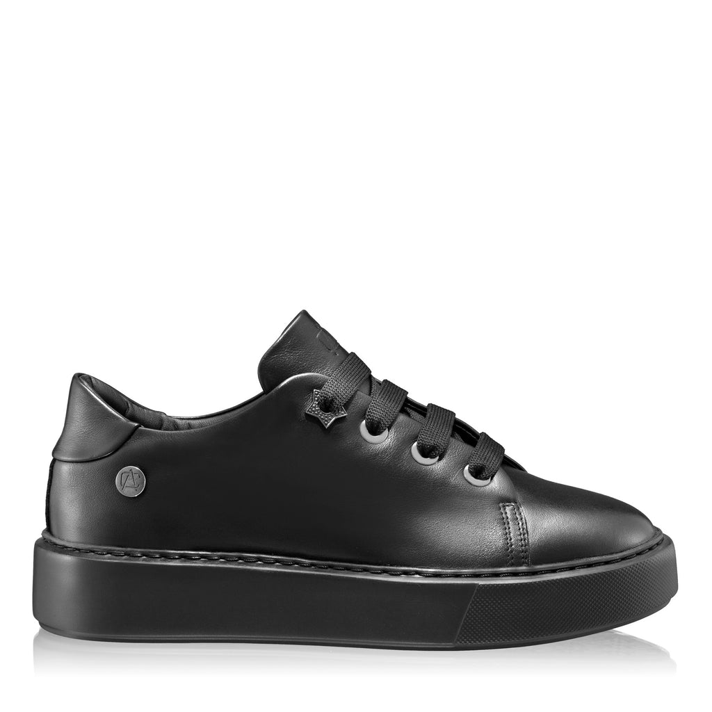 Pantofi Sport Dama 7117 Vitello Negru/negru