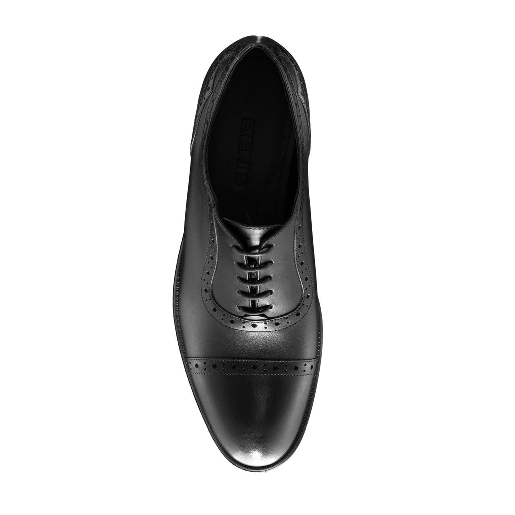 Pantofi Eleganți Bărbați 7072 Vitello Negru