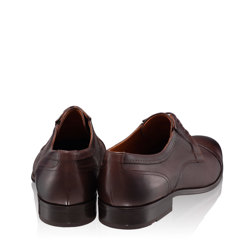 Pantofi Eleganti Barbati 6858 Vitello Foro T.Moro