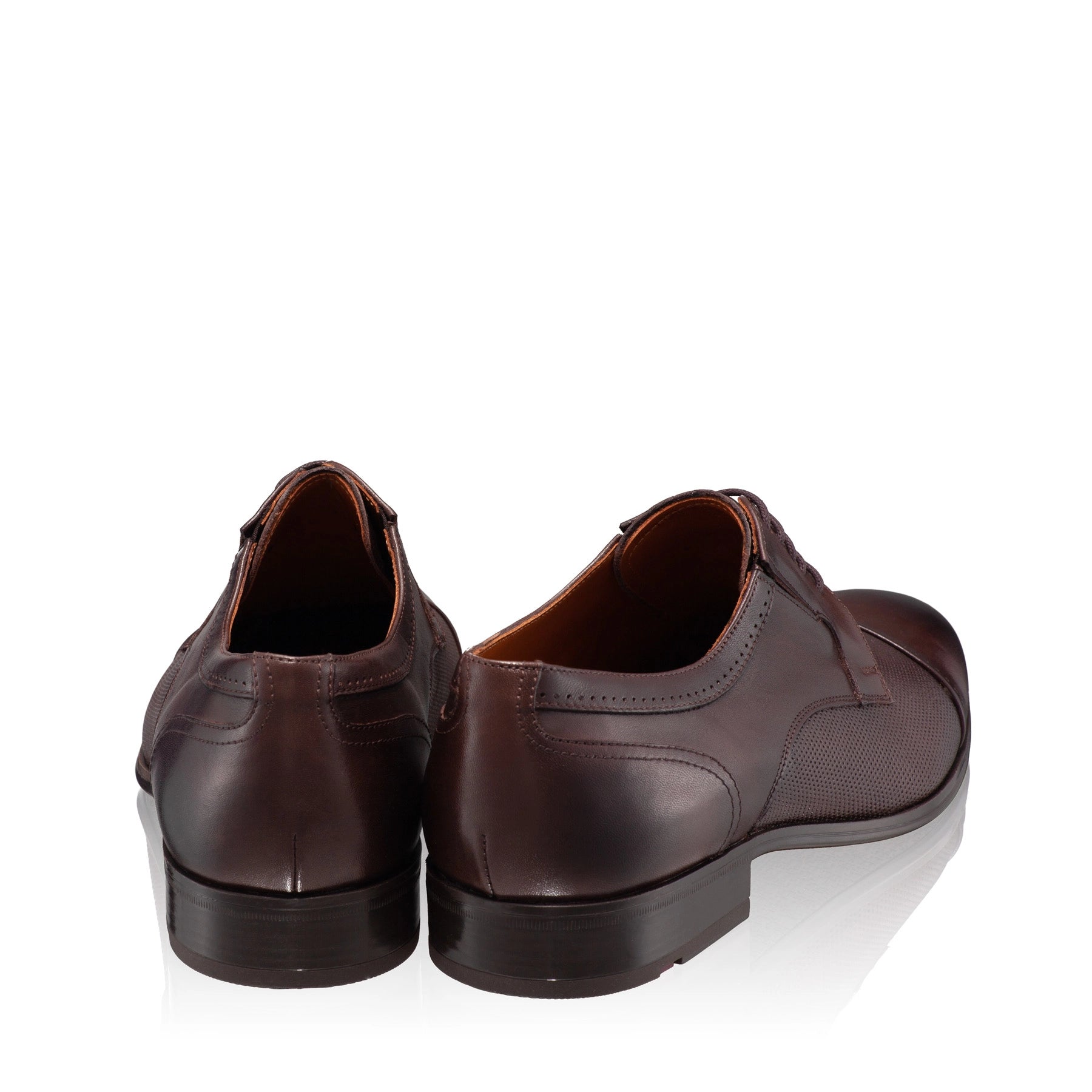 Pantofi Eleganti Barbati 6858 Vitello Foro T.Moro