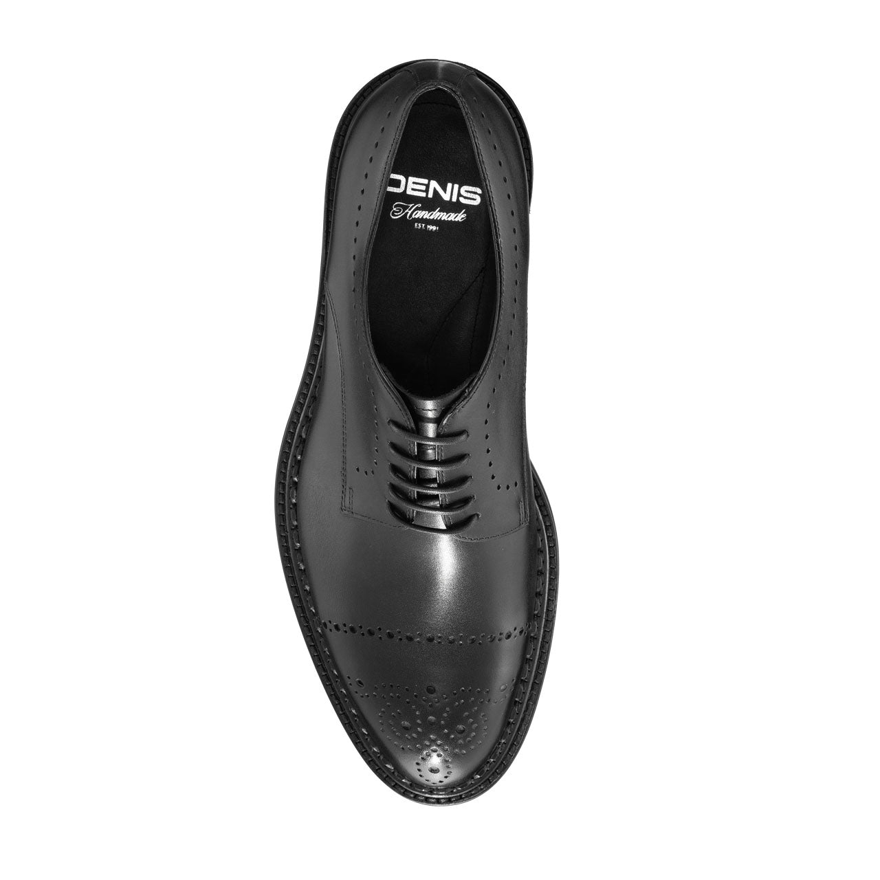 Pantofi Eleganti Barbati 7027 Vitello Negru