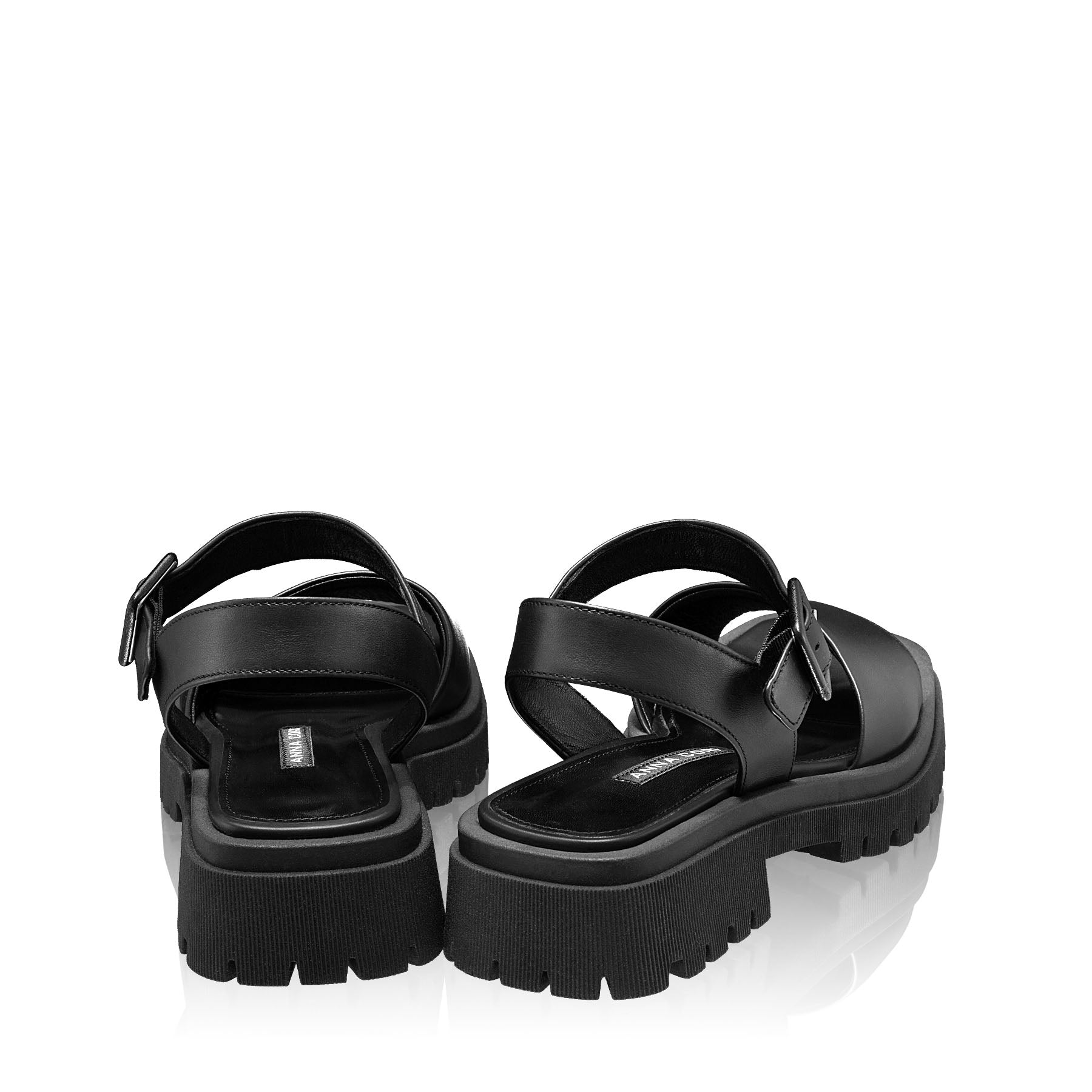 Sandale Dama 6244 Vitello Negru