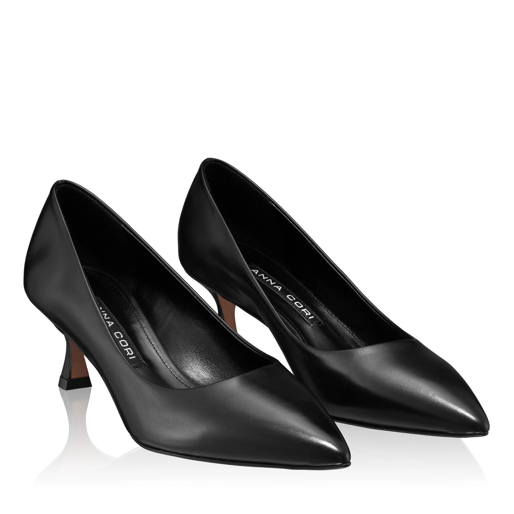 Pantofi Eleganti Dama 7510 Vitello Negru