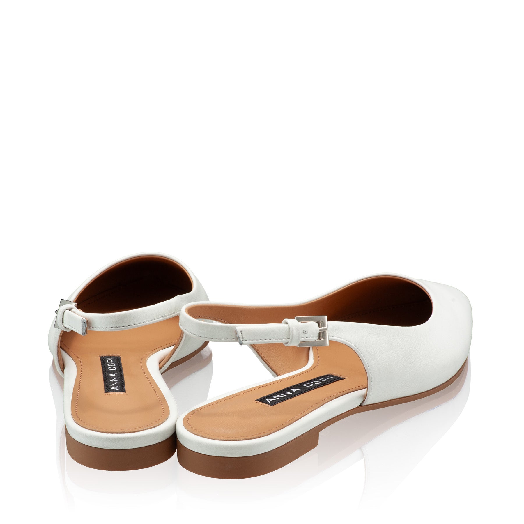 Balerini Dama 8027 Vitello Alb