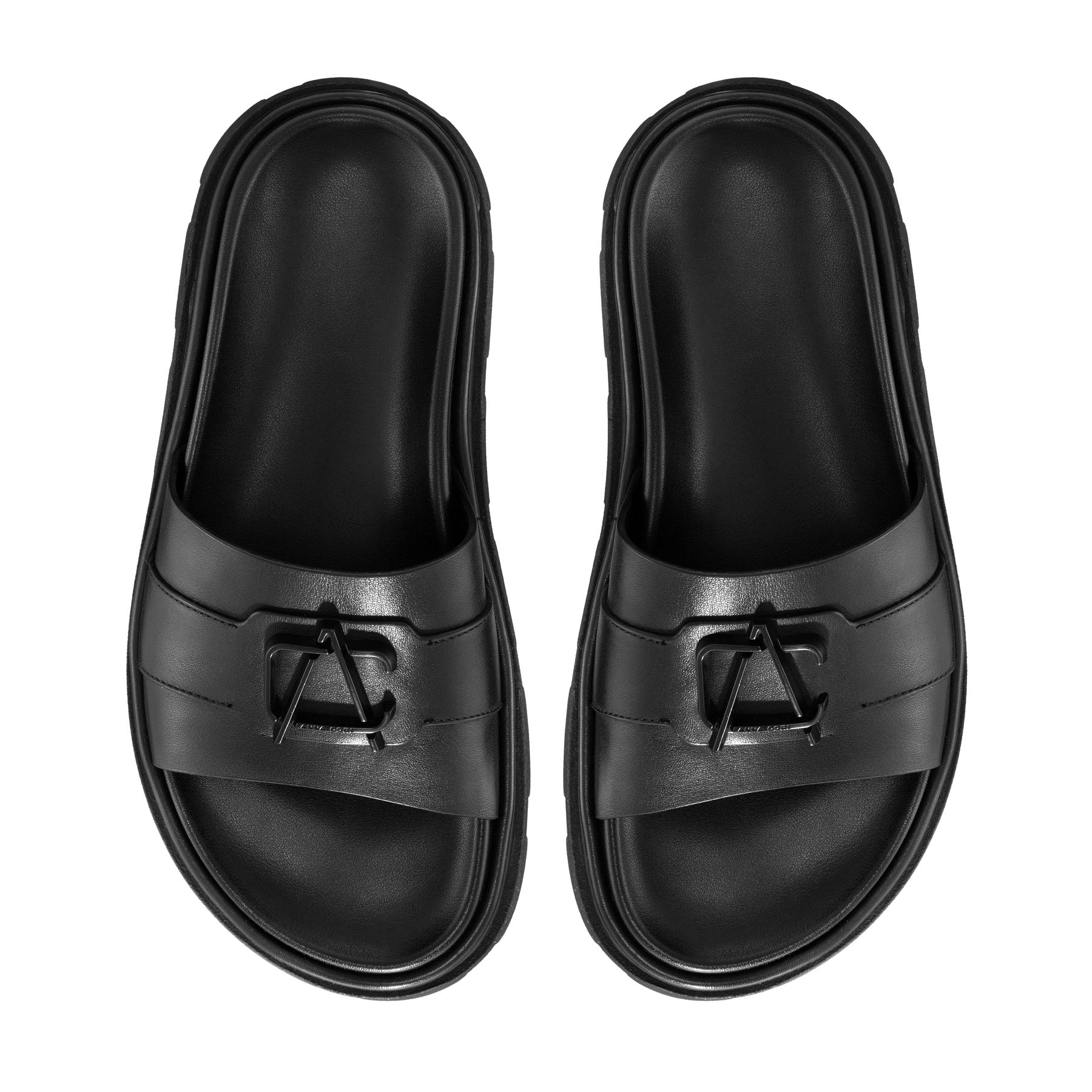 Papuci Dama 7547 Vitello Negru