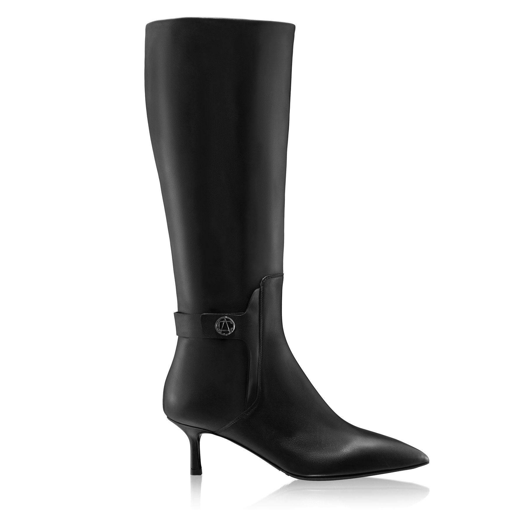 Cizme Dama 8195 Vitello Negru