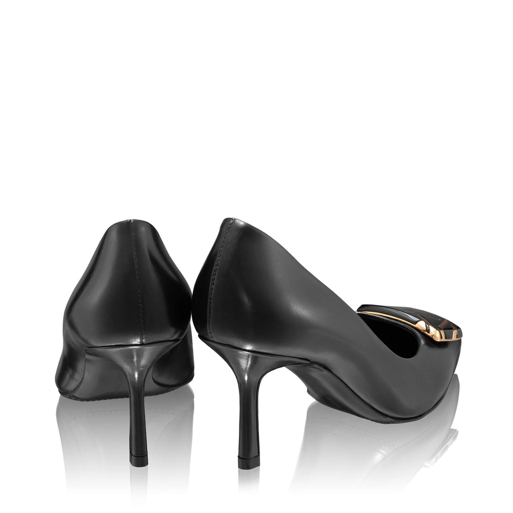 Pantofi Eleganti Dama 8010 Vitello Negru