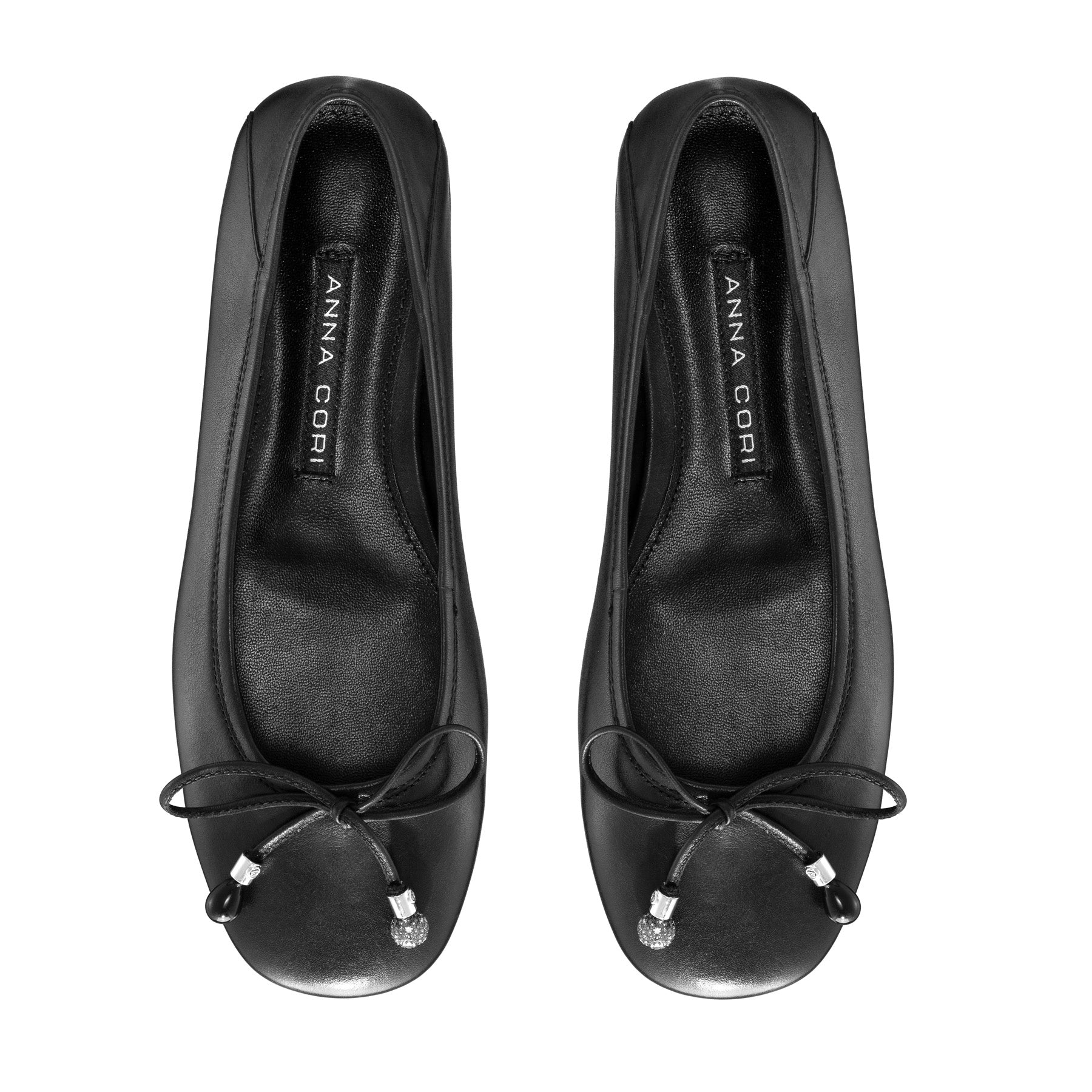 Balerini Dama 8103 Vitello Negru
