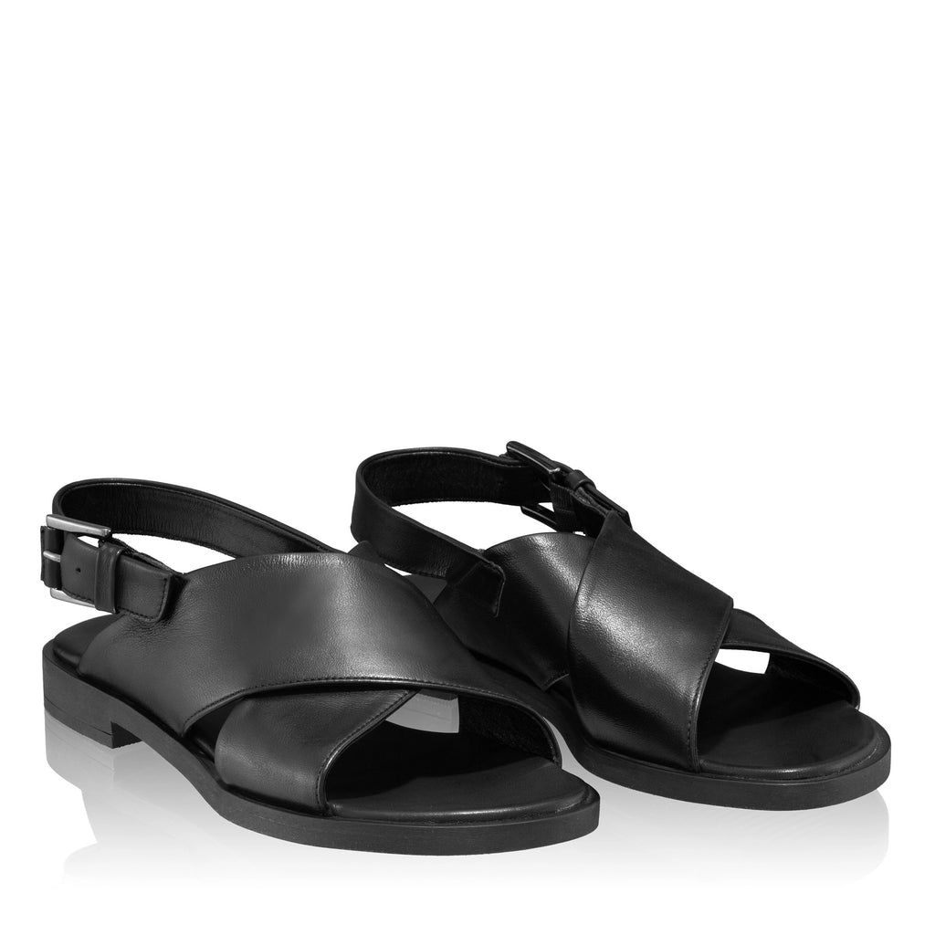 Sandale Dama 7586 Vitello Negru