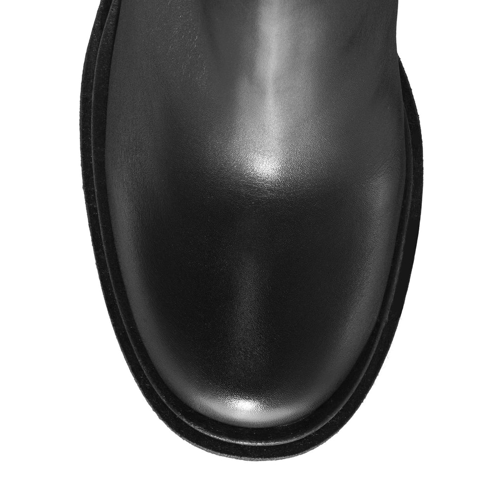Ghete Dama 6343 Vitello Negru