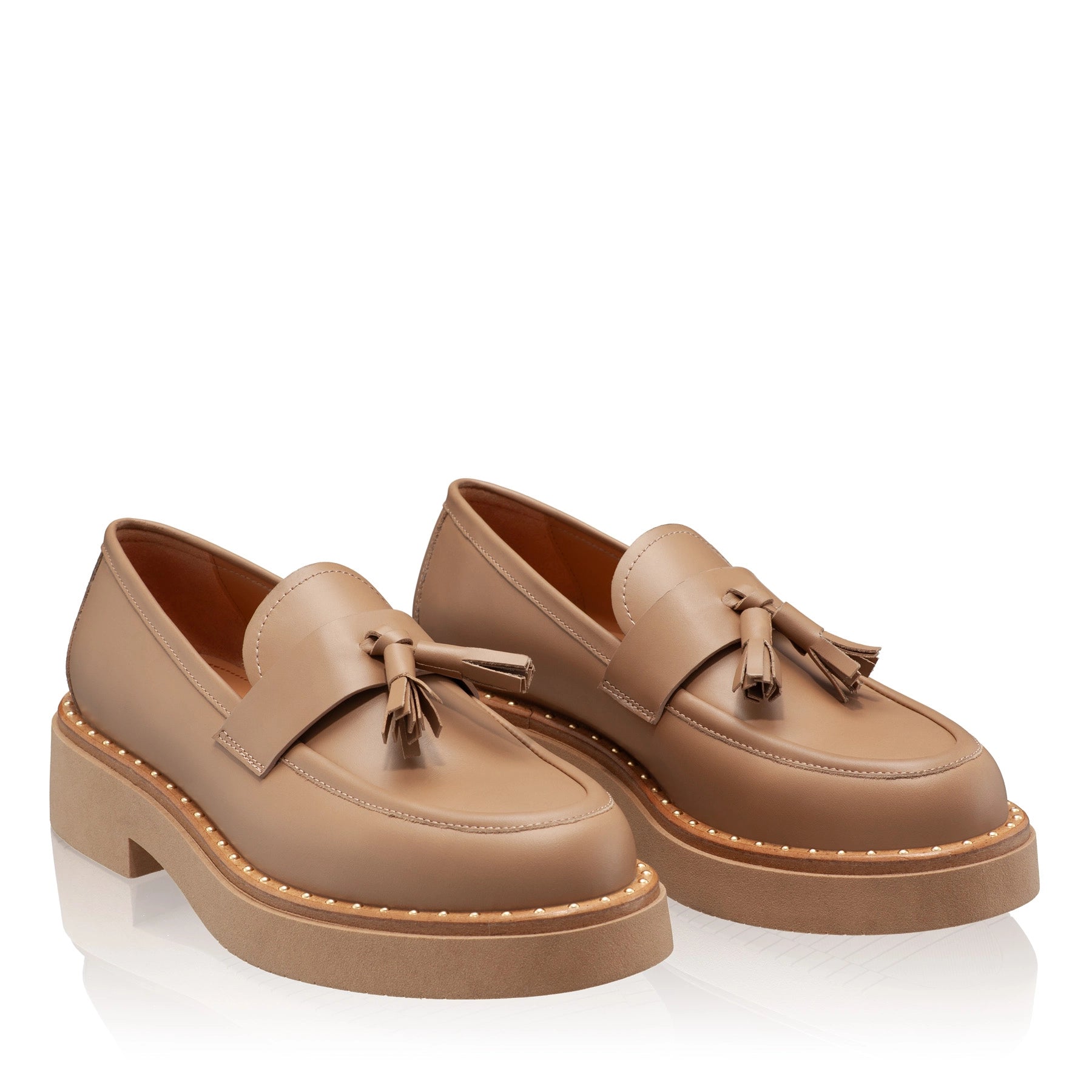 Pantofi Casual Dama 7976 Vitello Cappuccino