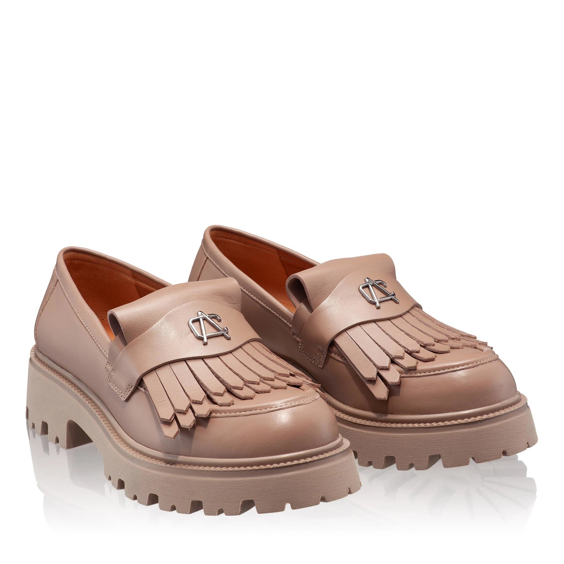 Pantofi Casual Dama 7196 Vitello Poudre